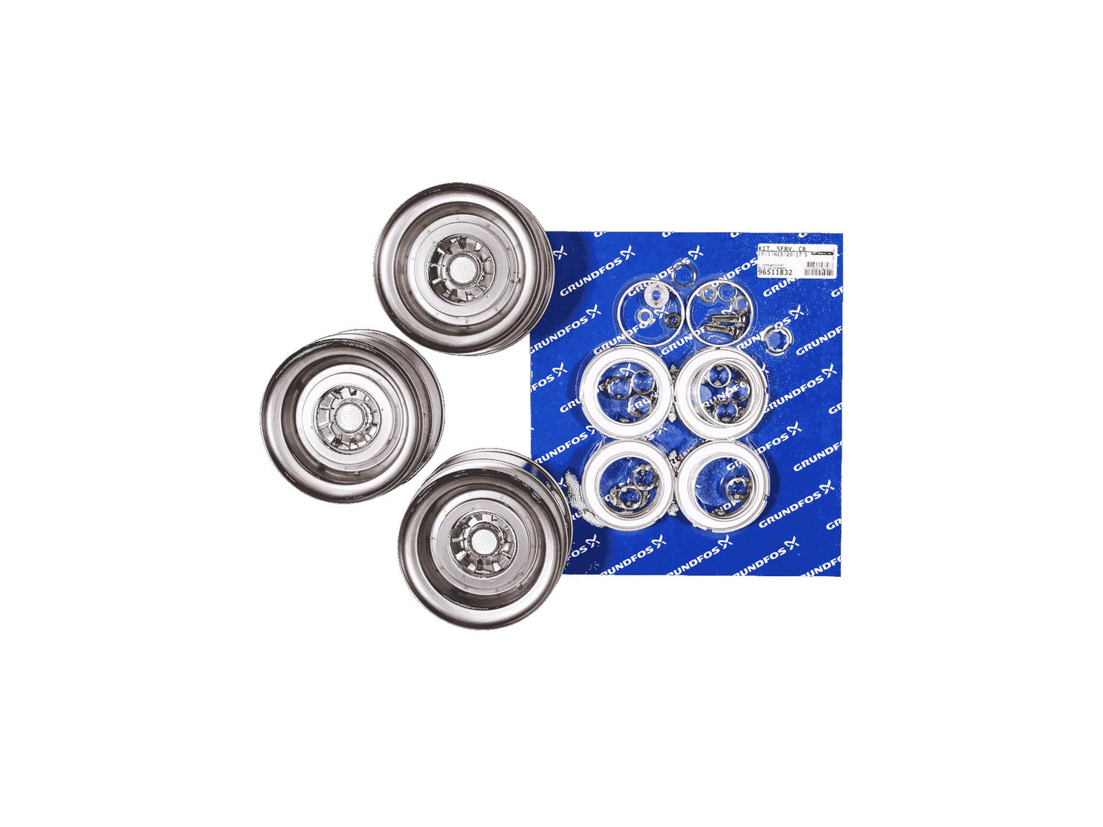 Grundfos 96511832, Wear Parts Kit for CR/I/N15/20 -17 Stg GRAFLON