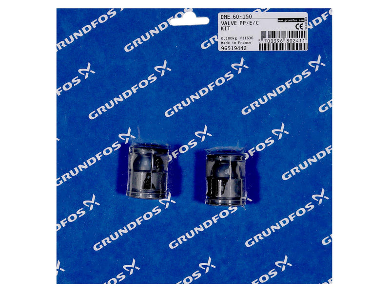 Grundfos 96519442, Valve Kit DME 60-150 PP/E/C