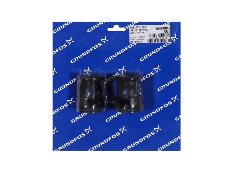 Grundfos 96519453, Service Valve Bulk Pack DME 375/940-PP/V/G