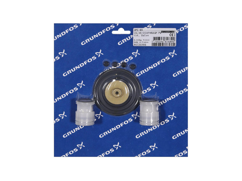 Grundfos 96520366, Valve Diaphragm Kit DME 60 PV/V/C