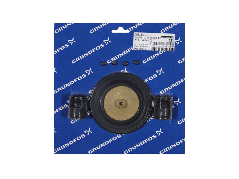 Grundfos 96520376, Valve Diaphragm Kit DME150 PP E C Spring