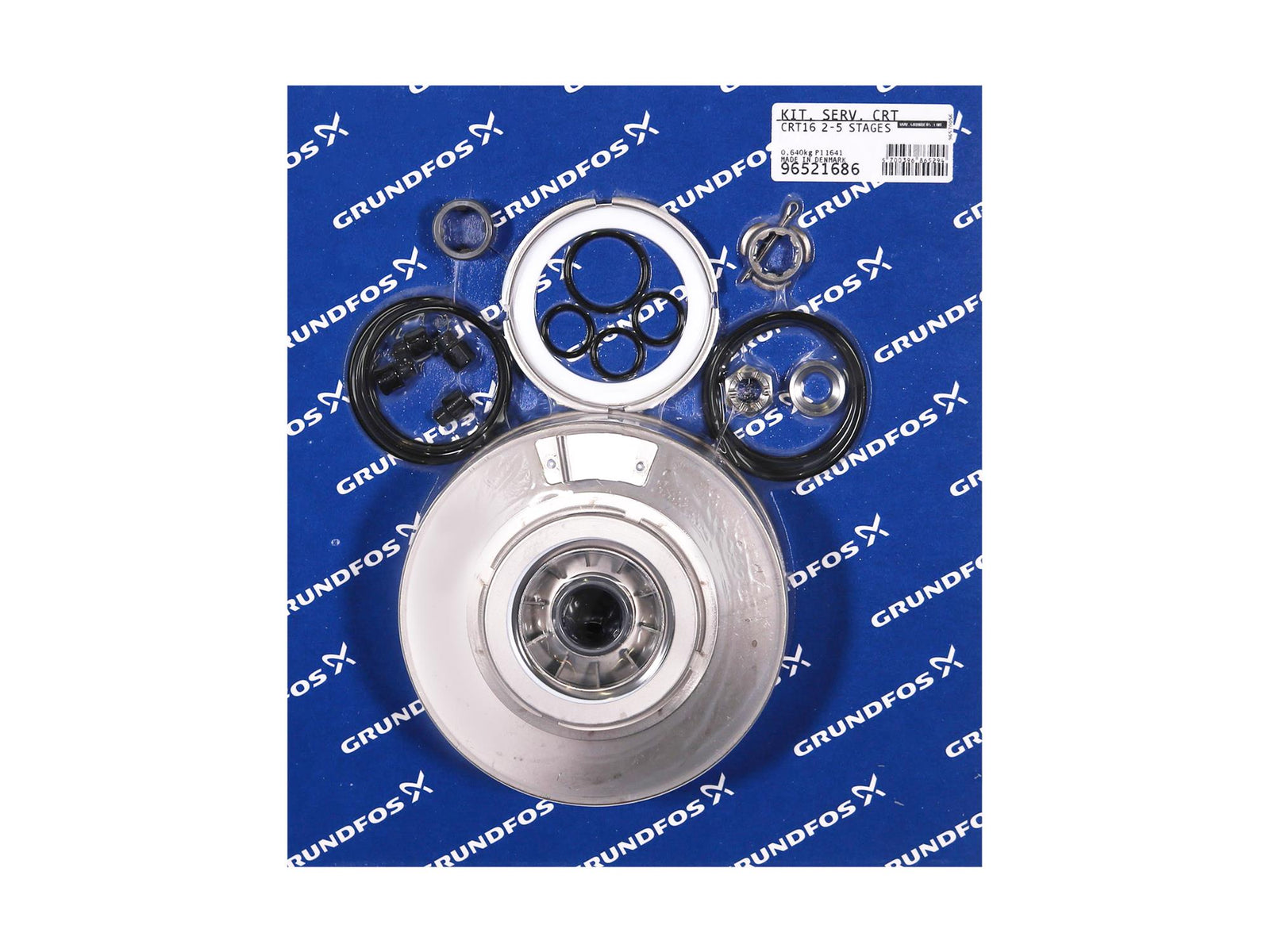 Grundfos 96521686, Wear Parts Kit CRT16 2-5 EPDM Mfg>04