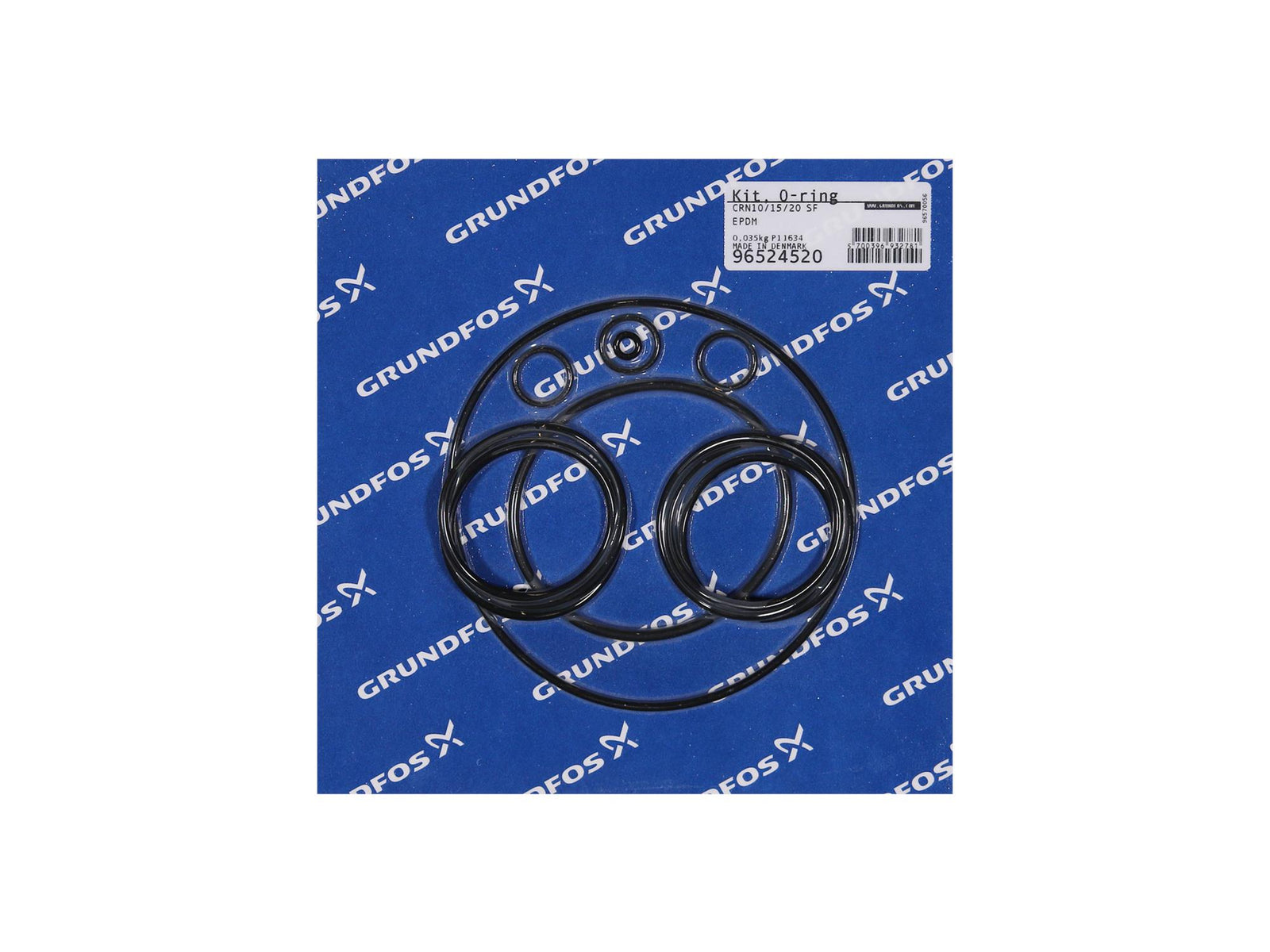 Grundfos 96524520, CRN SF EPDM Gasket Kit for SF Pump