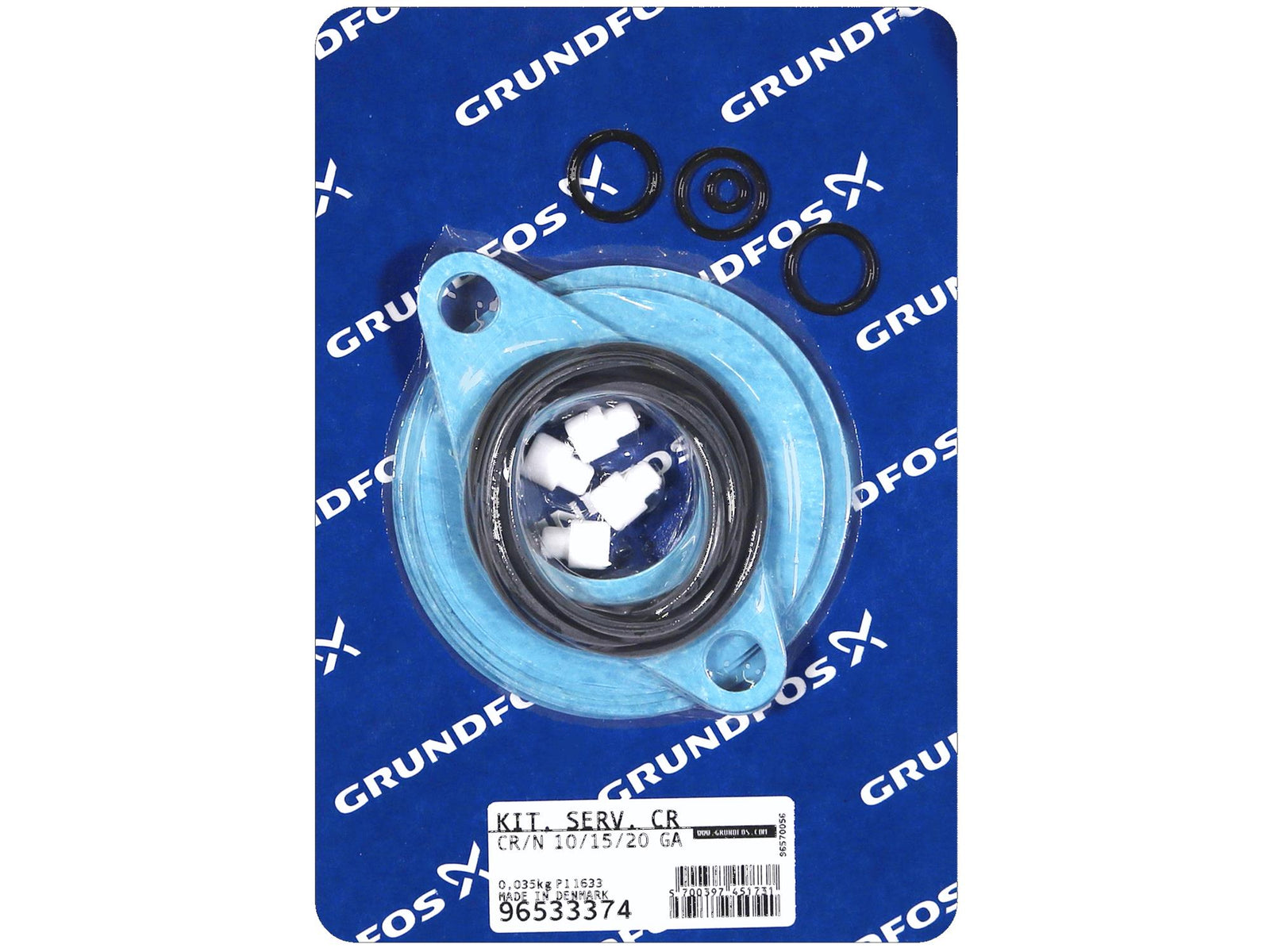 Grundfos 96533374, Gaskets Kit for CR/N/I 10/15/20 FFKM