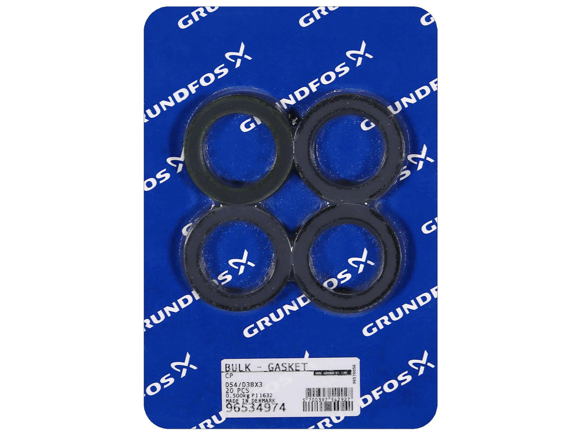 Grundfos 96534974, Bulk Pack Gasket D54/D38x3 CP