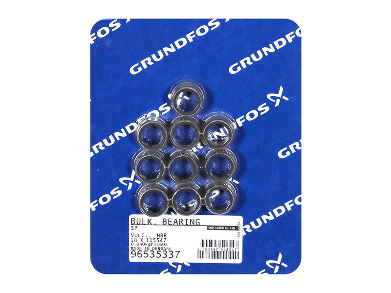 Grundfos 96535337, Bulk Pack Intermediate Bearing Vulc NBR SP