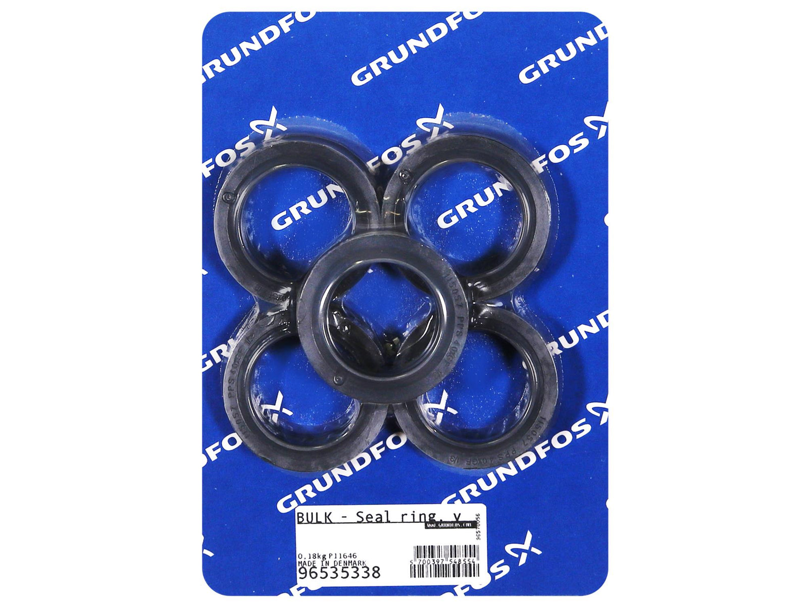 Grundfos 96535338, Bulk Pack Seal Ring Vulcanized SP