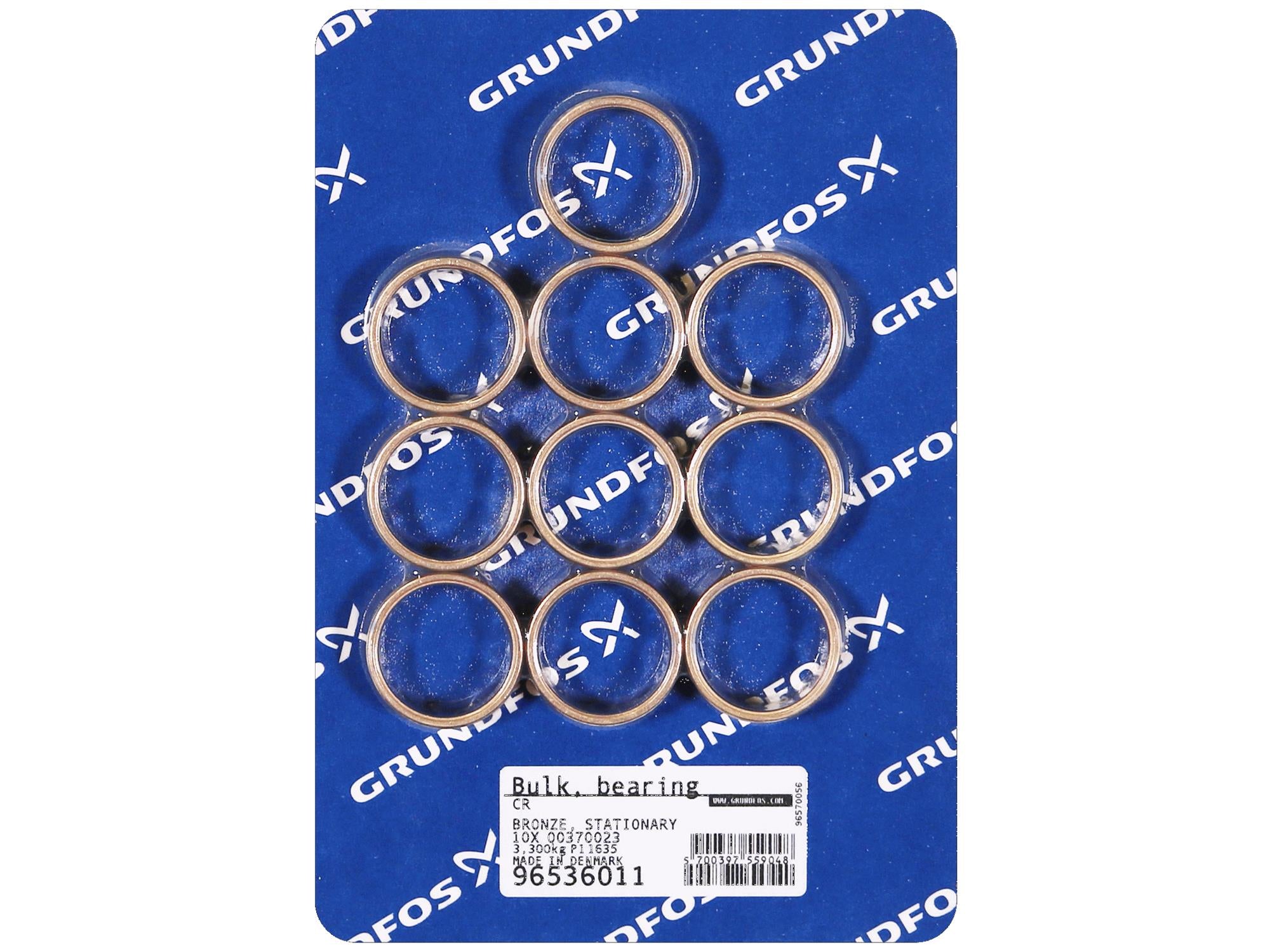 Grundfos 96536011, Bulk Pack Bearing Ring D30 10x370023
