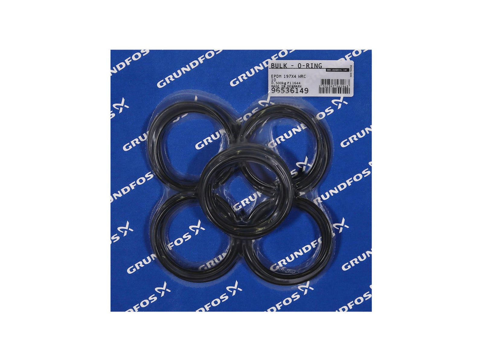 Grundfos 96536149, Bulk Pack O-Ring EPDM 197X4 WRC
