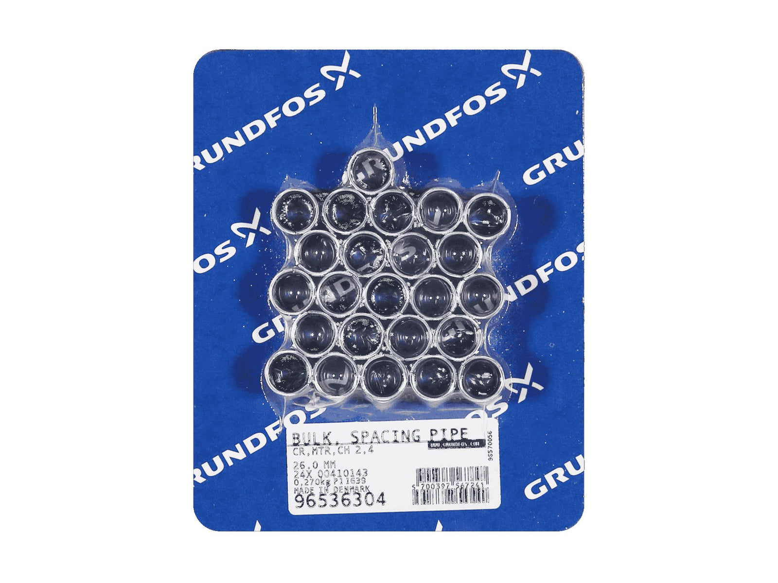 Grundfos 96536304, Bulk Pack Spacing Pipe M 26.0mm
