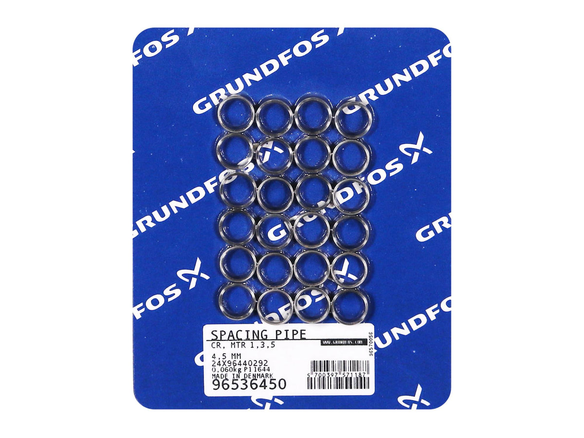 Grundfos 96536450, Spacing Pipe Bulk Pack 4.5mm