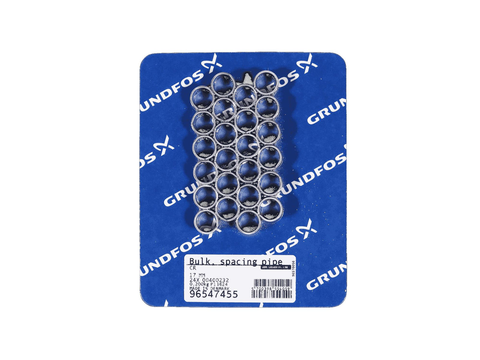 Grundfos 96547455, Bulk Pack Spacing Pipe N 17mm