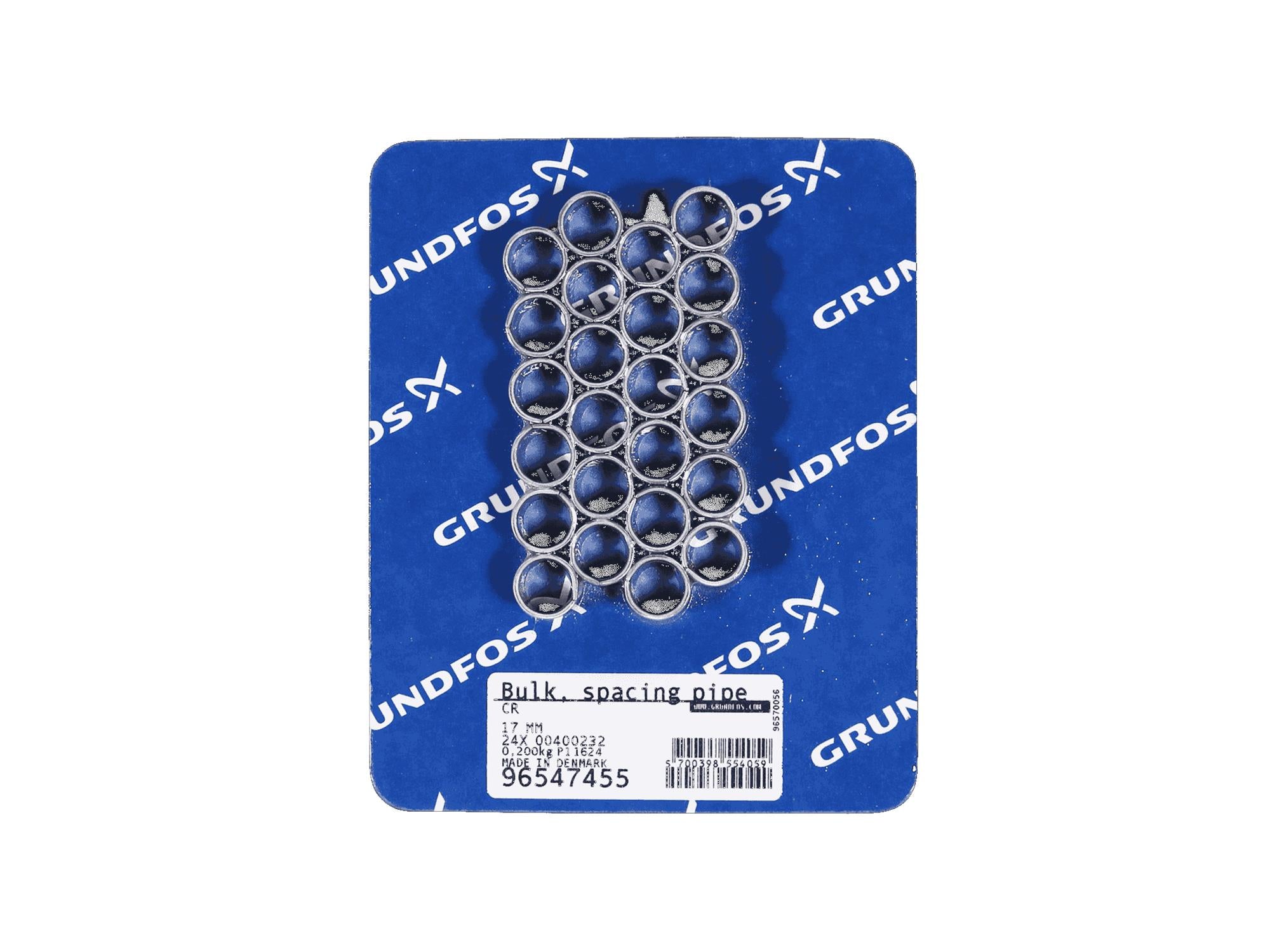 Grundfos 96547455, Bulk Pack Spacing Pipe N 17mm