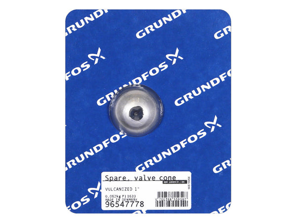 Grundfos 96547778, Valve Cone Vulcanized 1 Inch