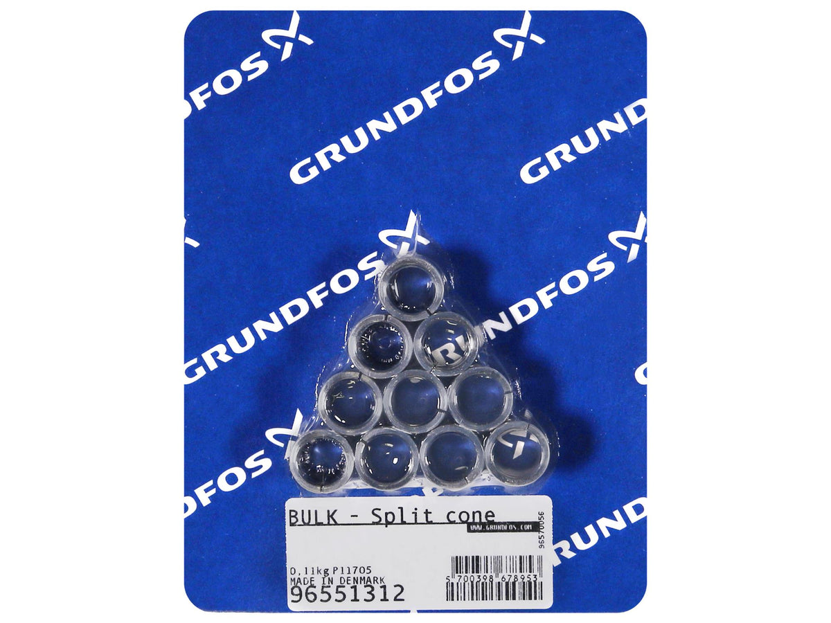 Grundfos 96551312, Bulk Pack Split Cone