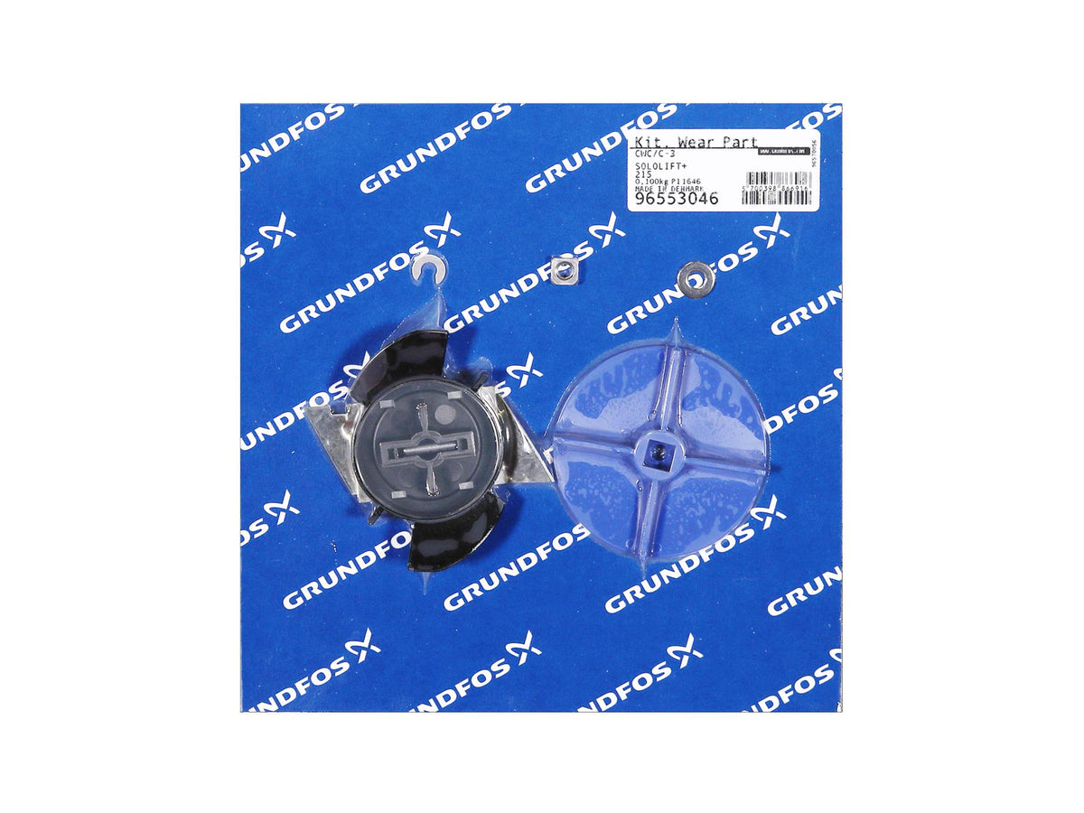 Grundfos 96553046, Wear Parts Kit for Sololift+ CWC-3/C-3