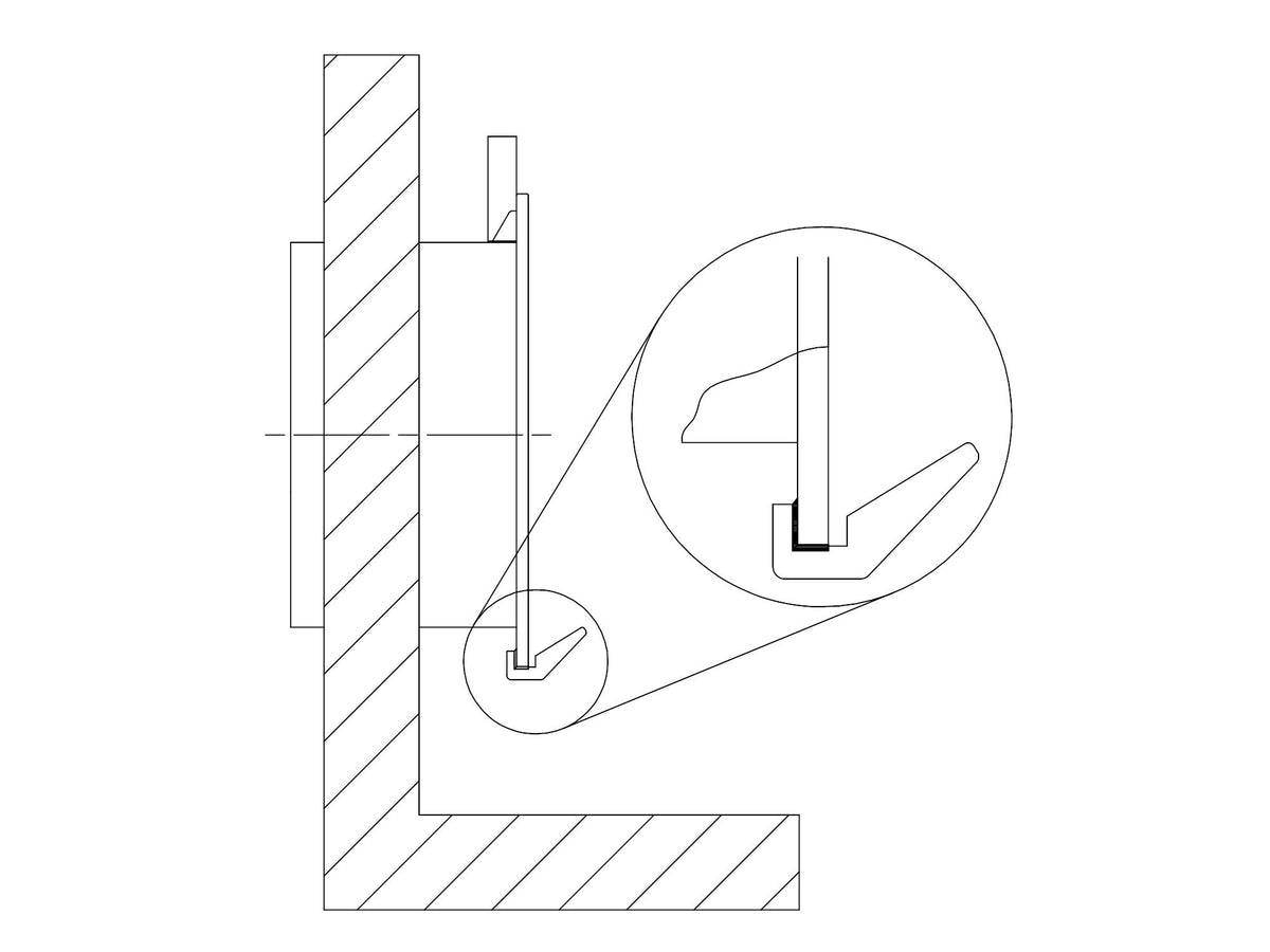Grundfos 96585482, Bottom Fixation SRG.xx.80 EN 1.4301