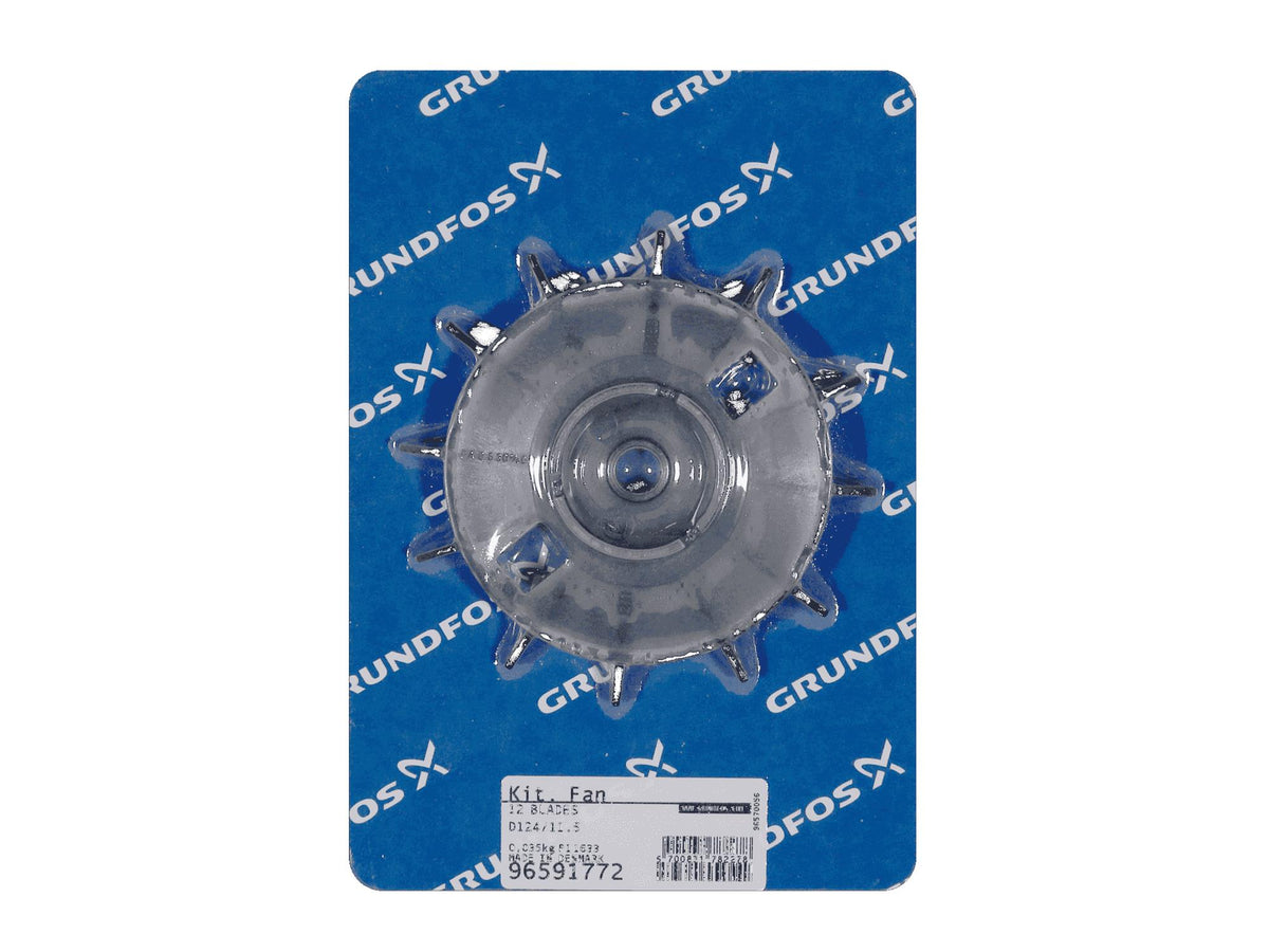 Grundfos 96591772, Fan Kit D124/11.5 with 12 Blades