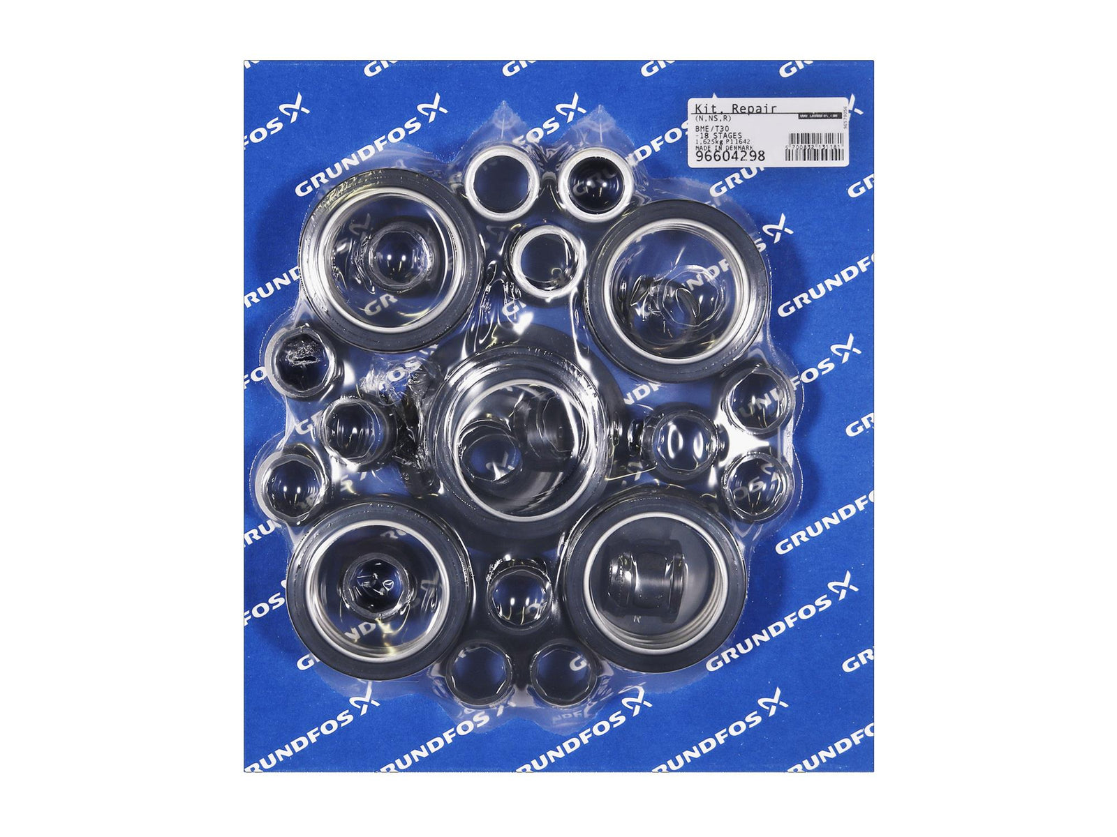Grundfos 96604298, Wear Parts Kit for BME/T30(N,NS,R)-18 Stages