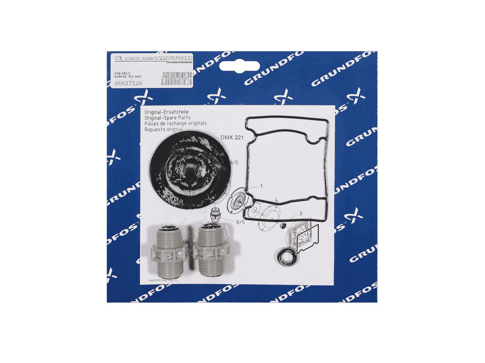Grundfos 96617129, Pump Maintenance Kit for DMX221-27
