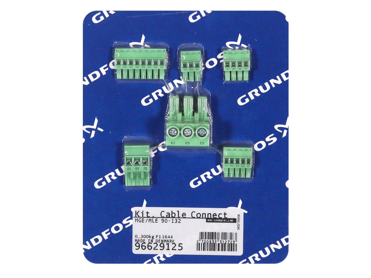 Grundfos 96629125, Connector Plugs Kit MGE 90-132