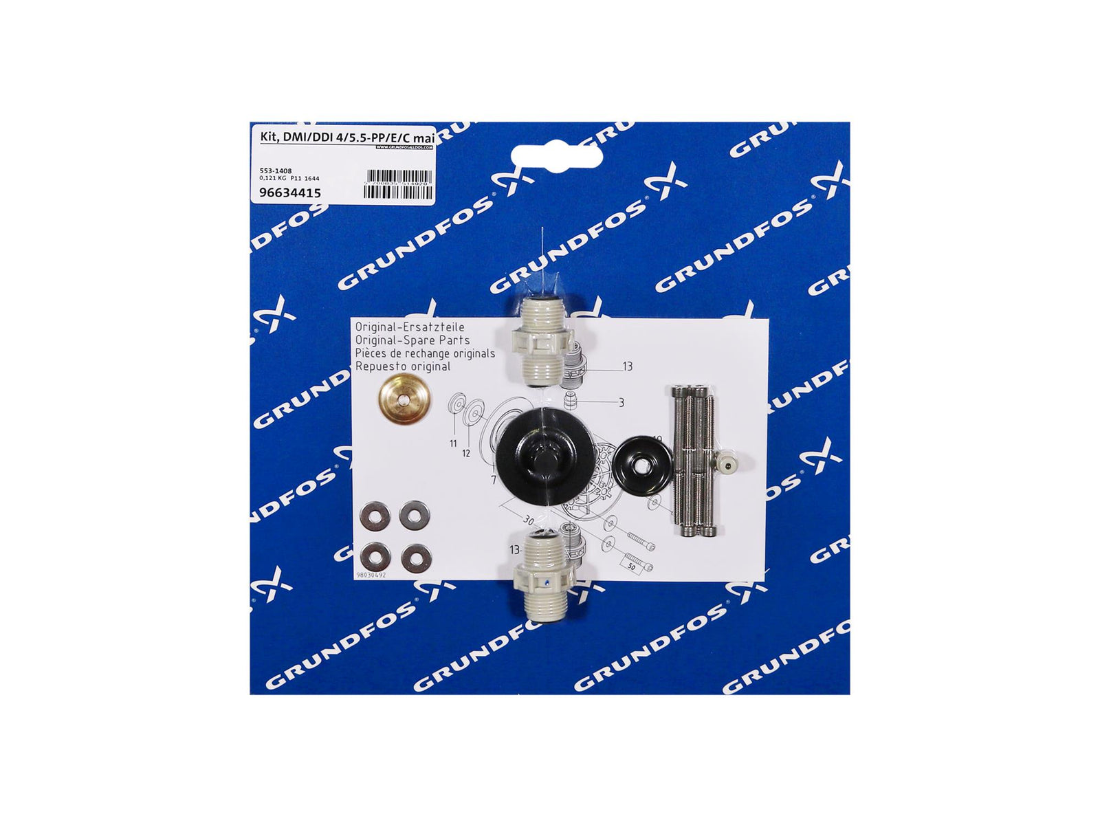 Grundfos 96634415, Maintenance Kit for DMI/DDI 4/5.5-PP/E/C