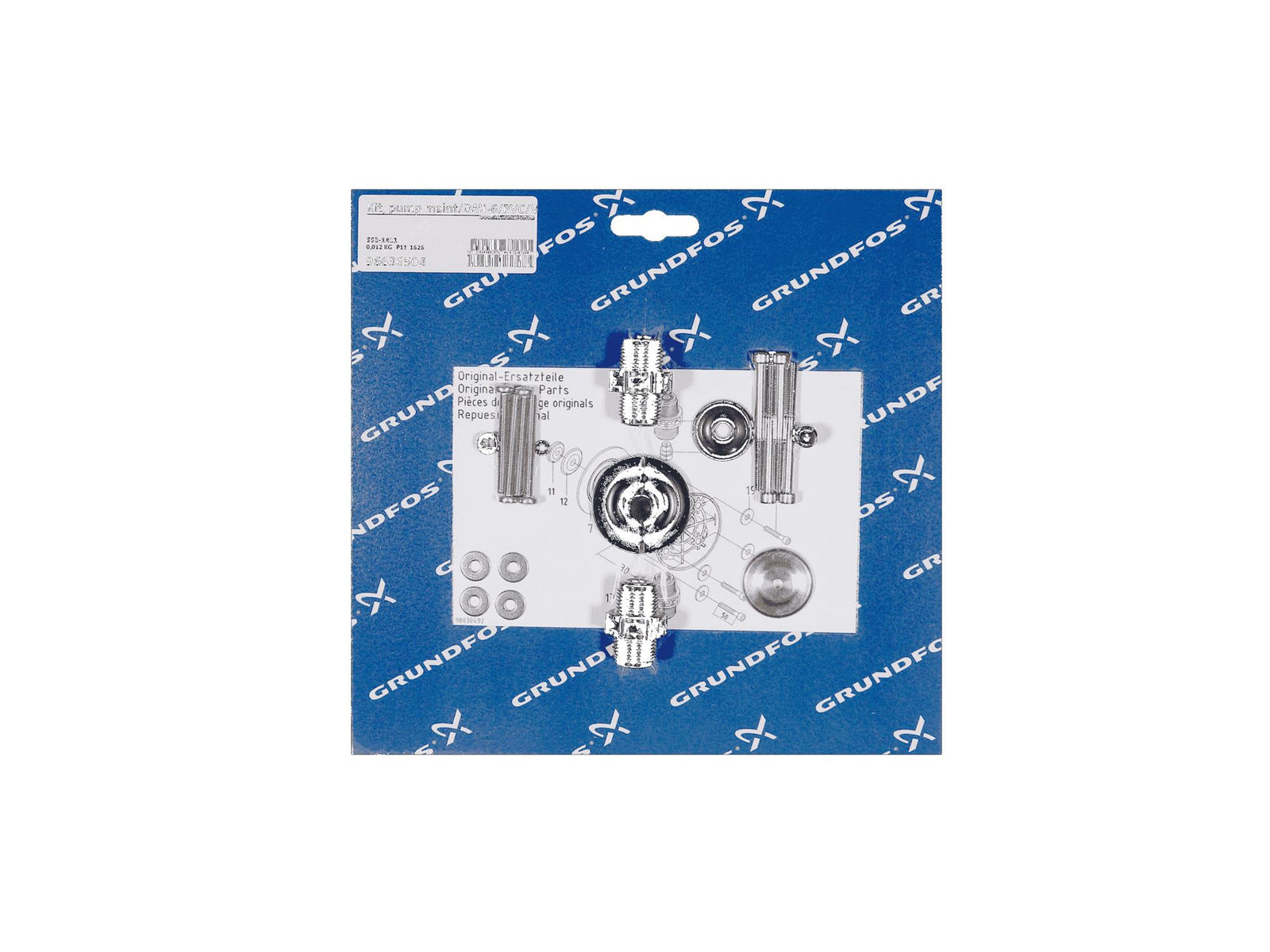 Grundfos 96636504, Maintenance Kit for Pump DMI-6 PVC V G