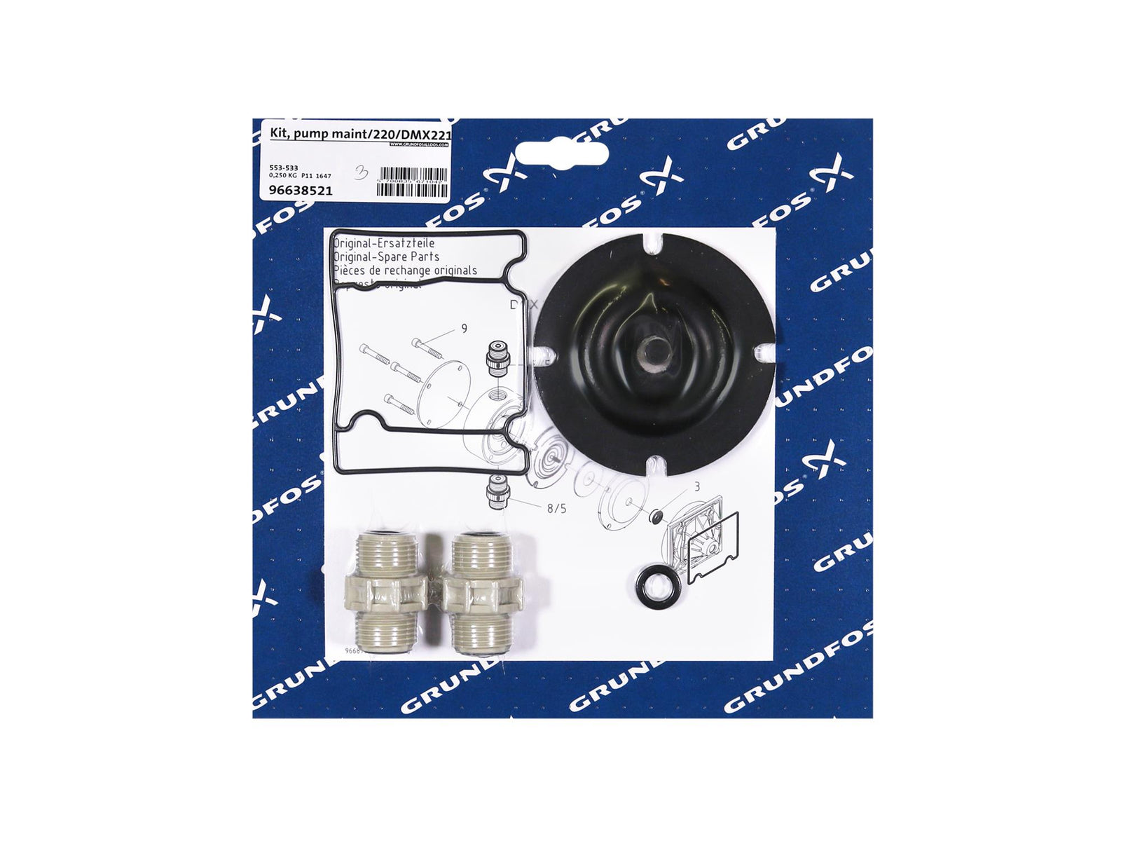 Grundfos 96638521, Pump Maintenance Kit for DMX221-50