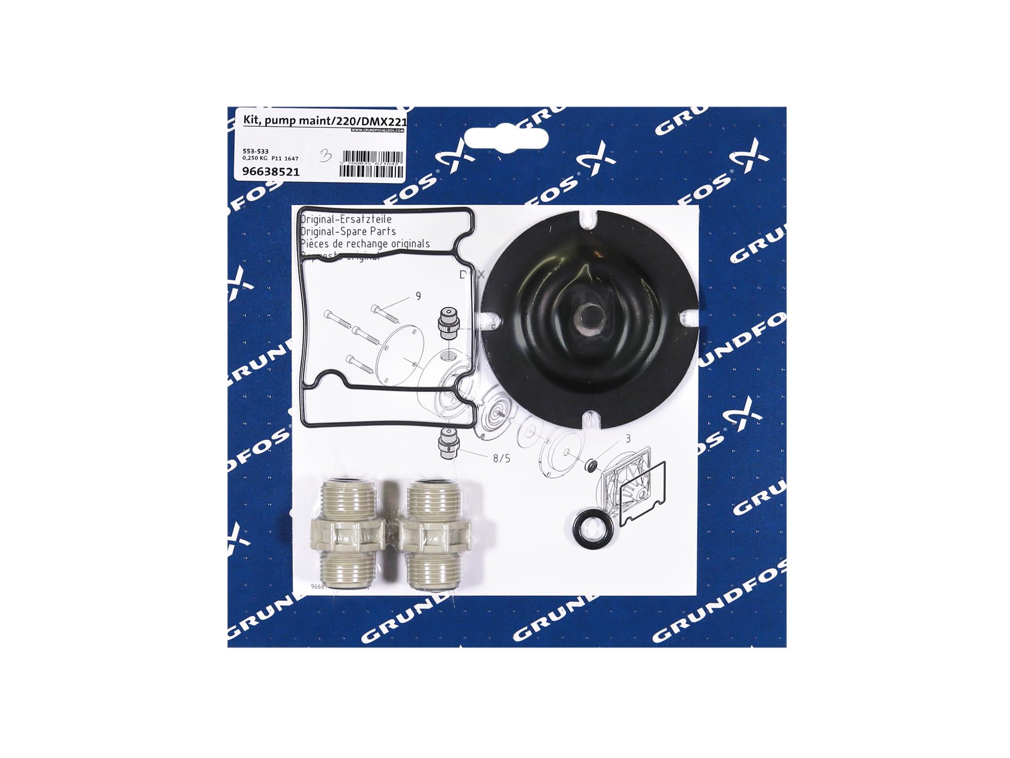 Grundfos 96638521, Pump Maintenance Kit for DMX221-50