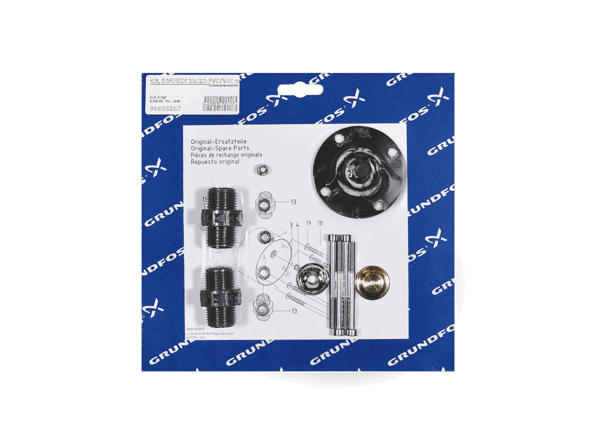 Grundfos 96656267, Maintenance Kit DMI/DDI 18/20-PVC/V/C