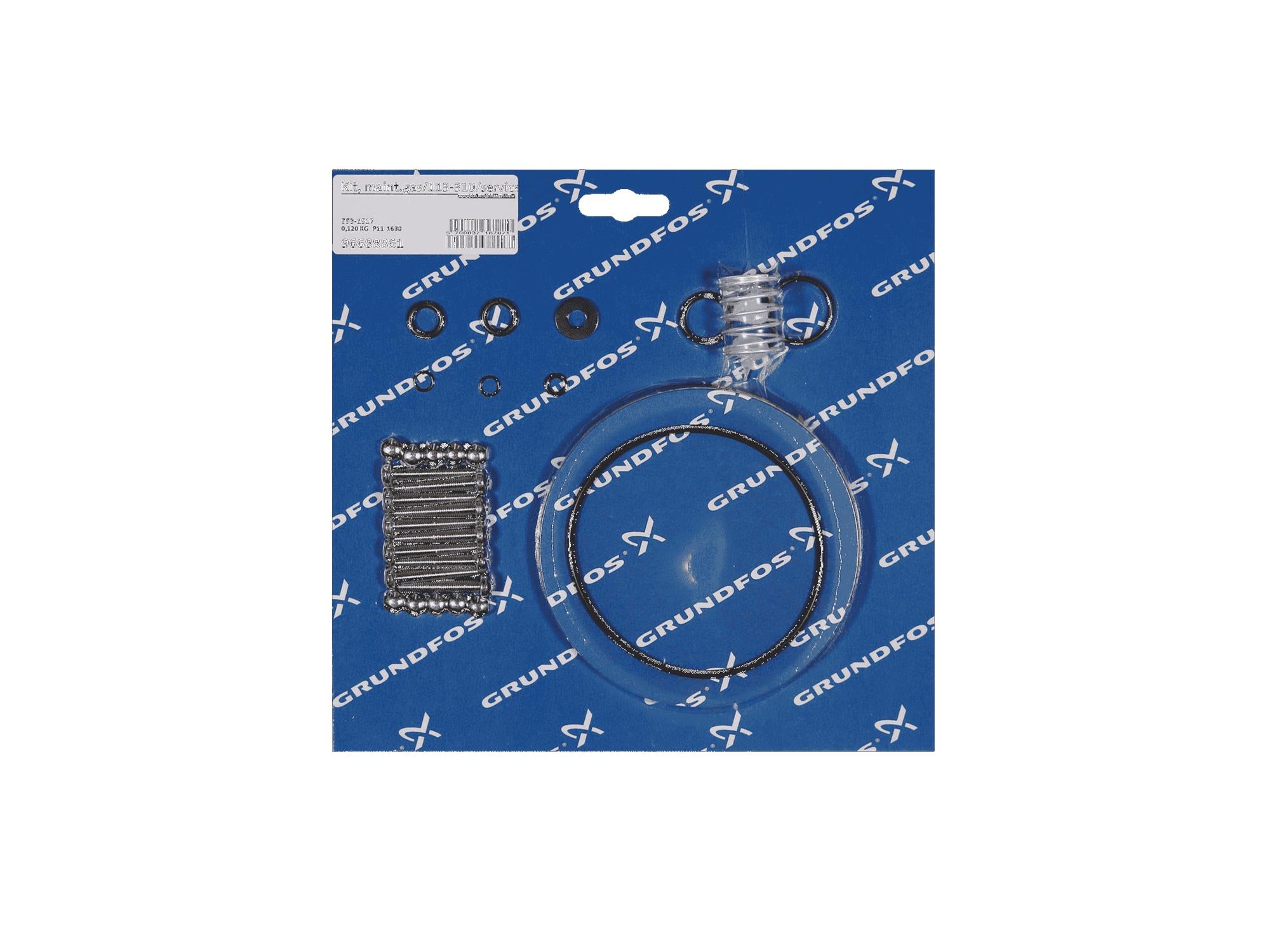 Grundfos 96688861, Maintenance Kit for Gas Service 113-310