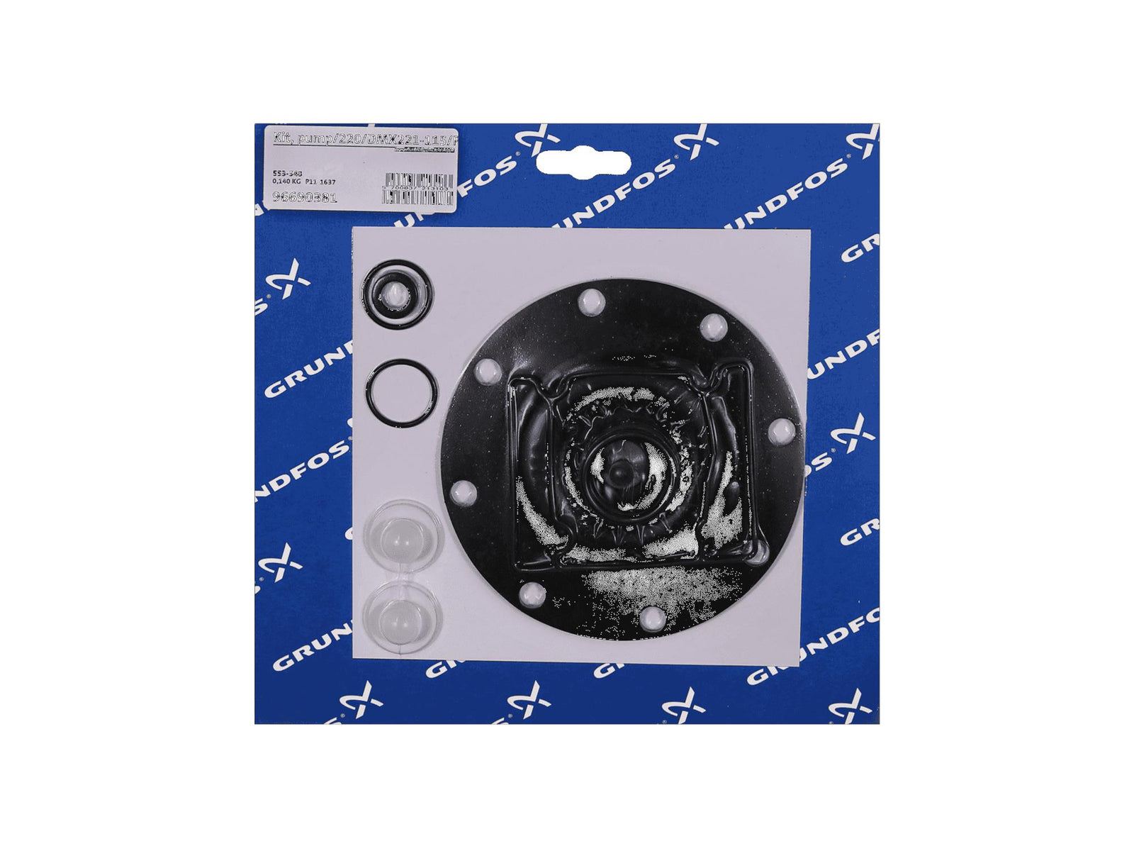 Grundfos 96690381, Pump Kit 220 DMX221-115 PP V G