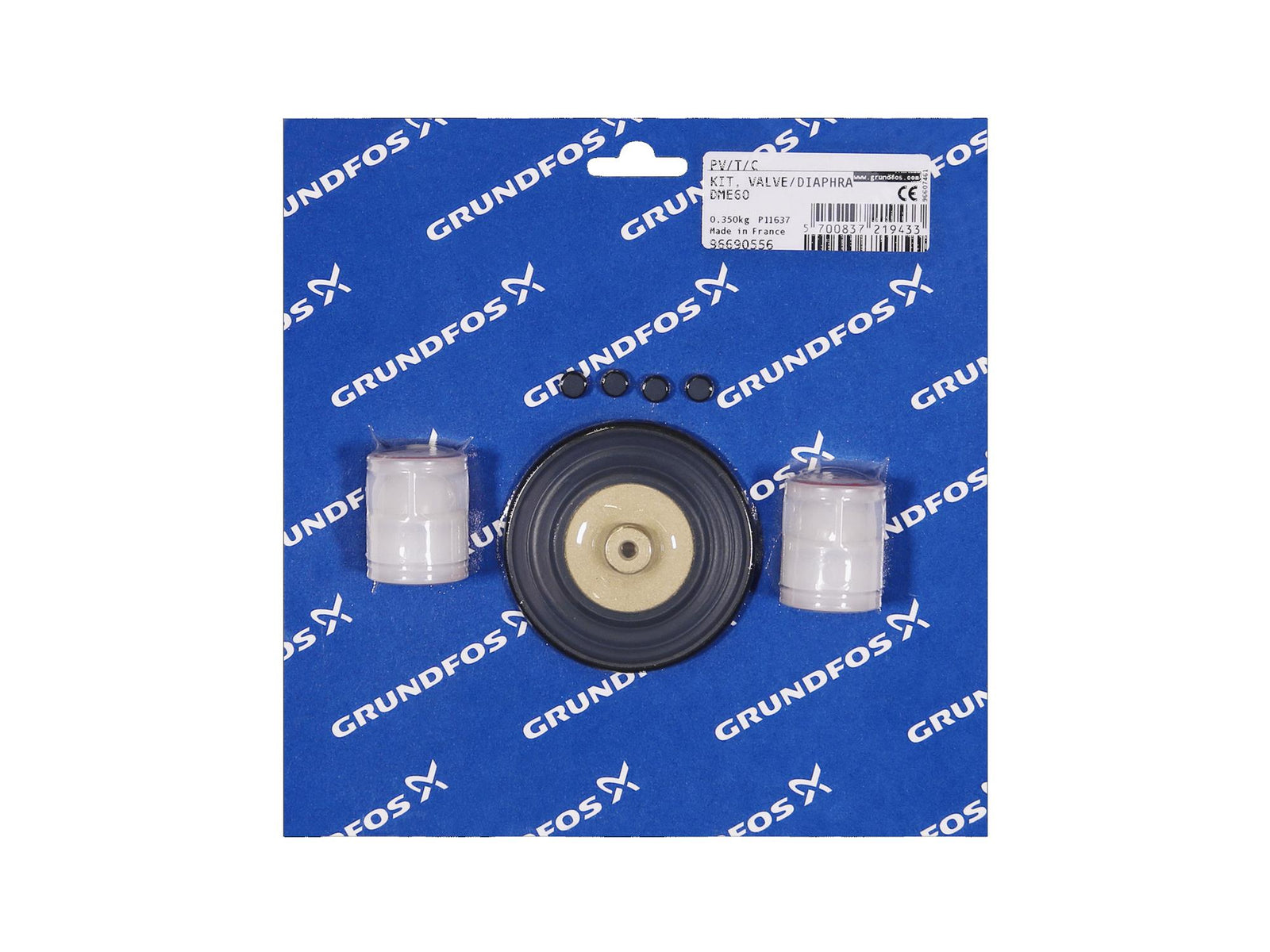 Grundfos 96690556, Valve Diaphragm Kit DME60 PV/T/C