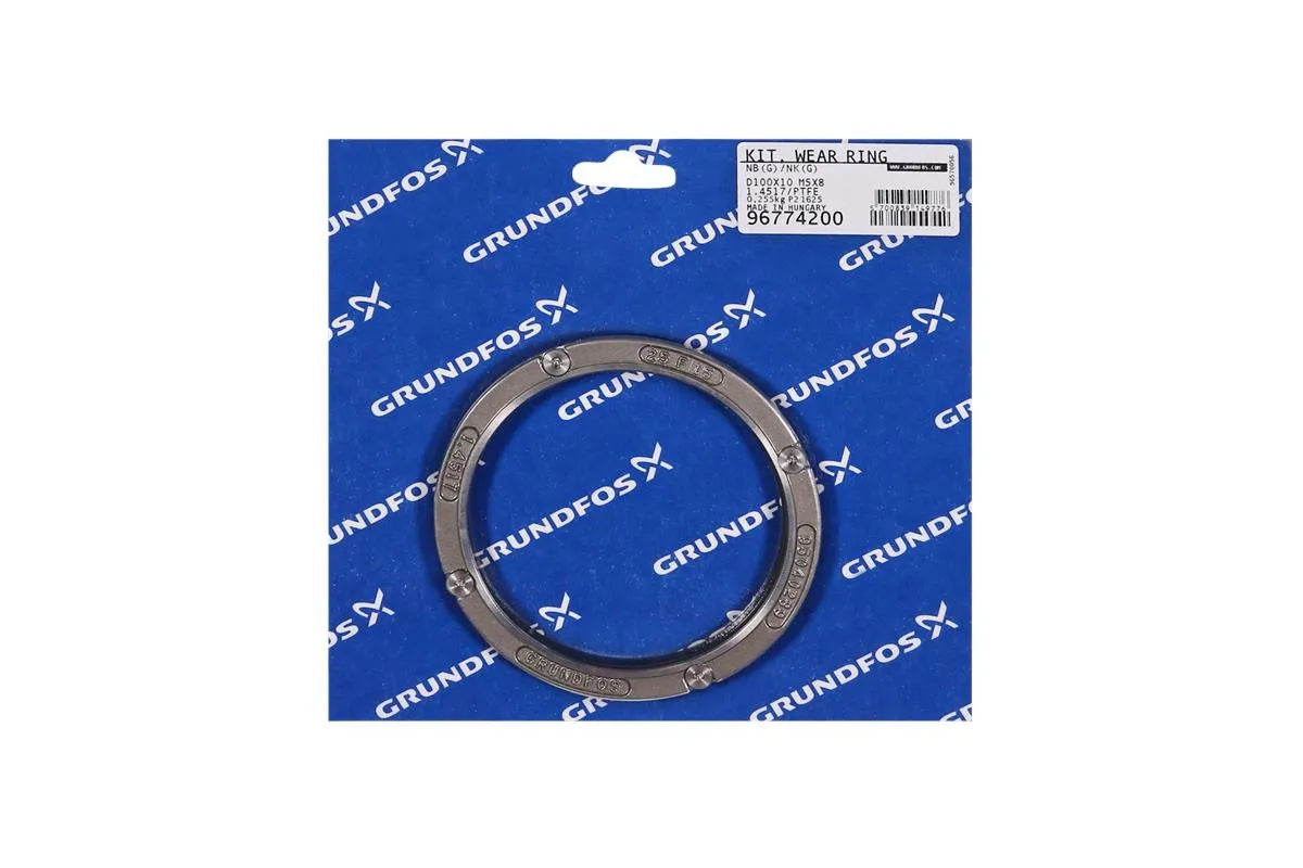Grundfos 96774200, Wear Ring Kit D100x10 1.4517/PTFE M5x8