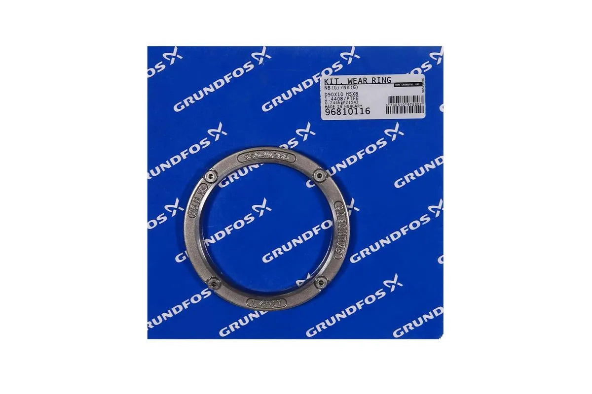 Grundfos 96810116, Wear Ring Kit D90x10 1.4408/PTFE M5x8