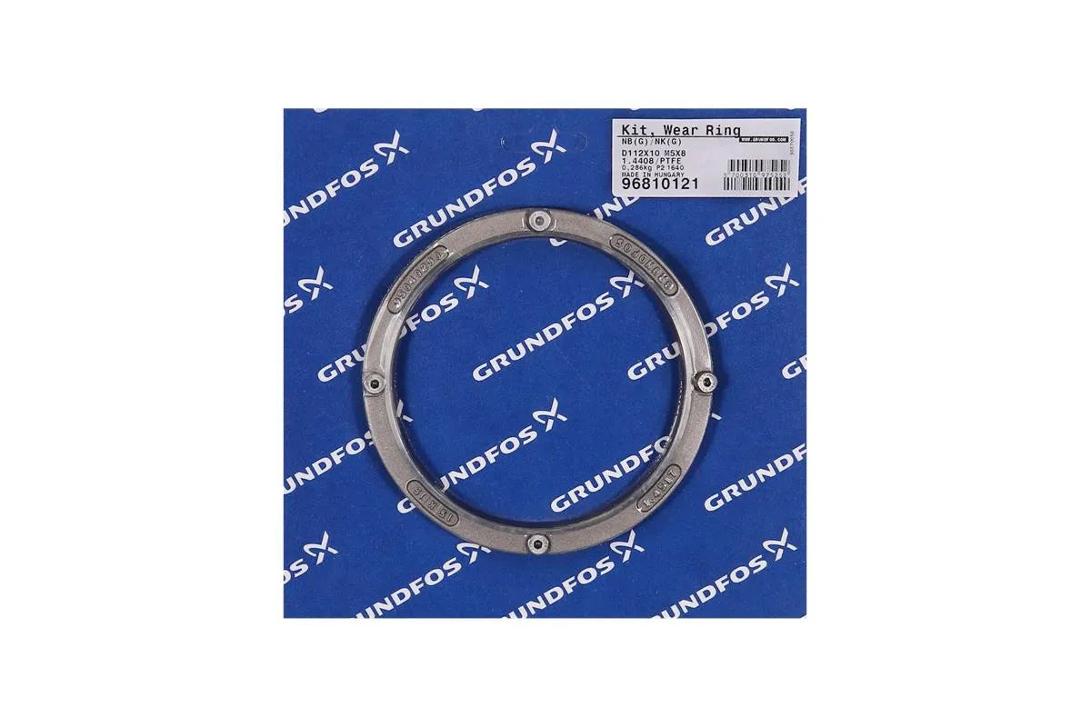 Grundfos 96810121, Wear Ring Kit D112x10 1.4408/PTFE M5x8