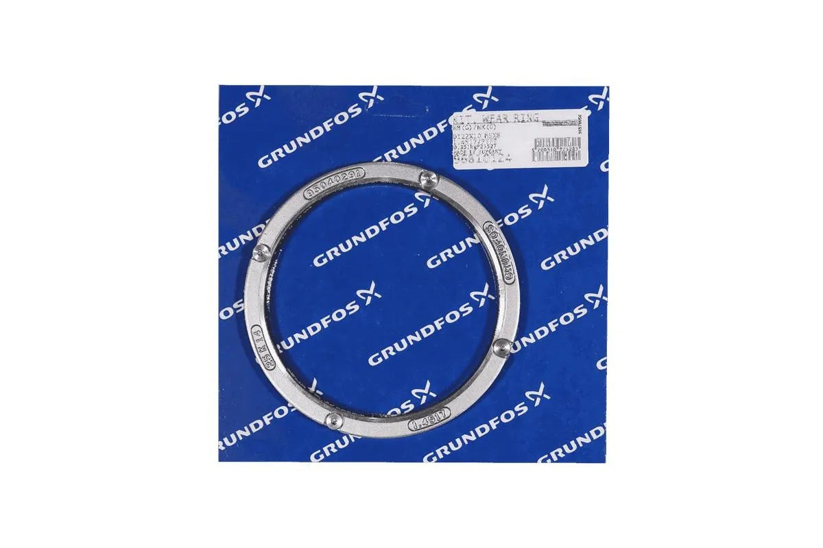 Grundfos 96810124, Wear Ring Kit D122x10 1.4517/PTFE M5x8