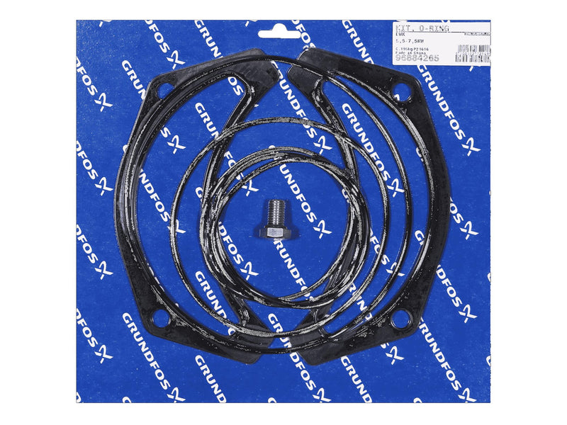 Grundfos 96884265, Repair Kit O-Ring for DWK 5.5-7.5kW NBR