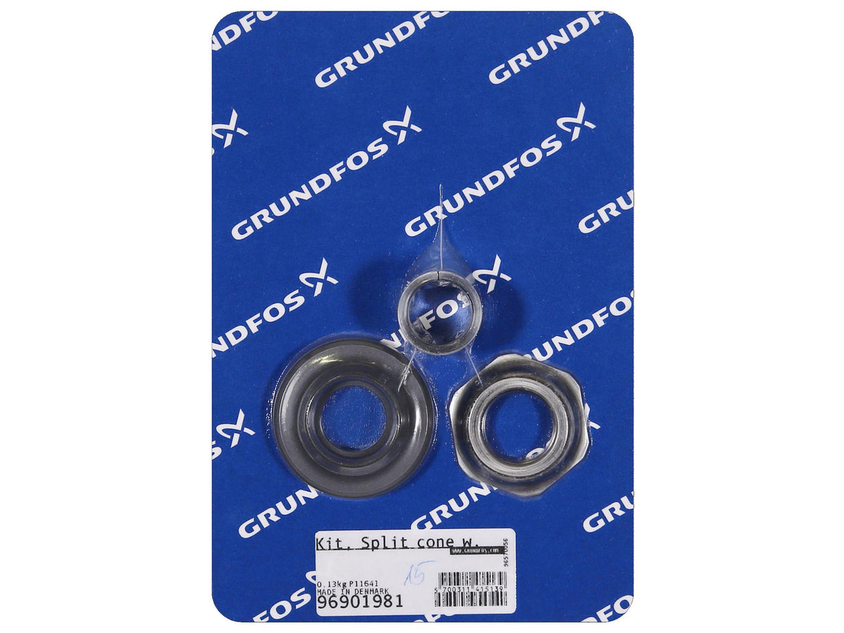 Grundfos 96901981, Split Cone Kit With Stopnut Cpl R