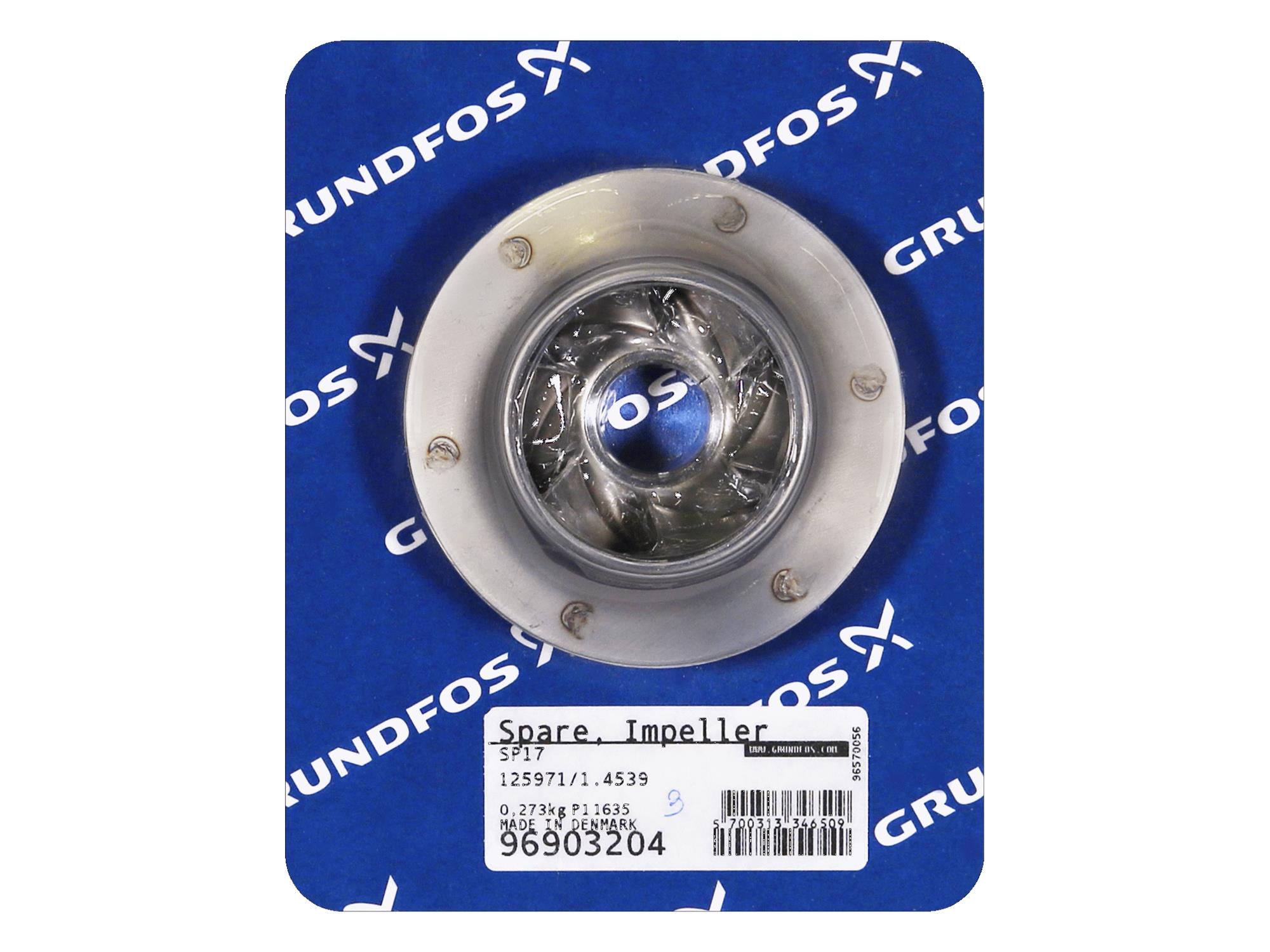 Grundfos 96903204, Impeller SP17