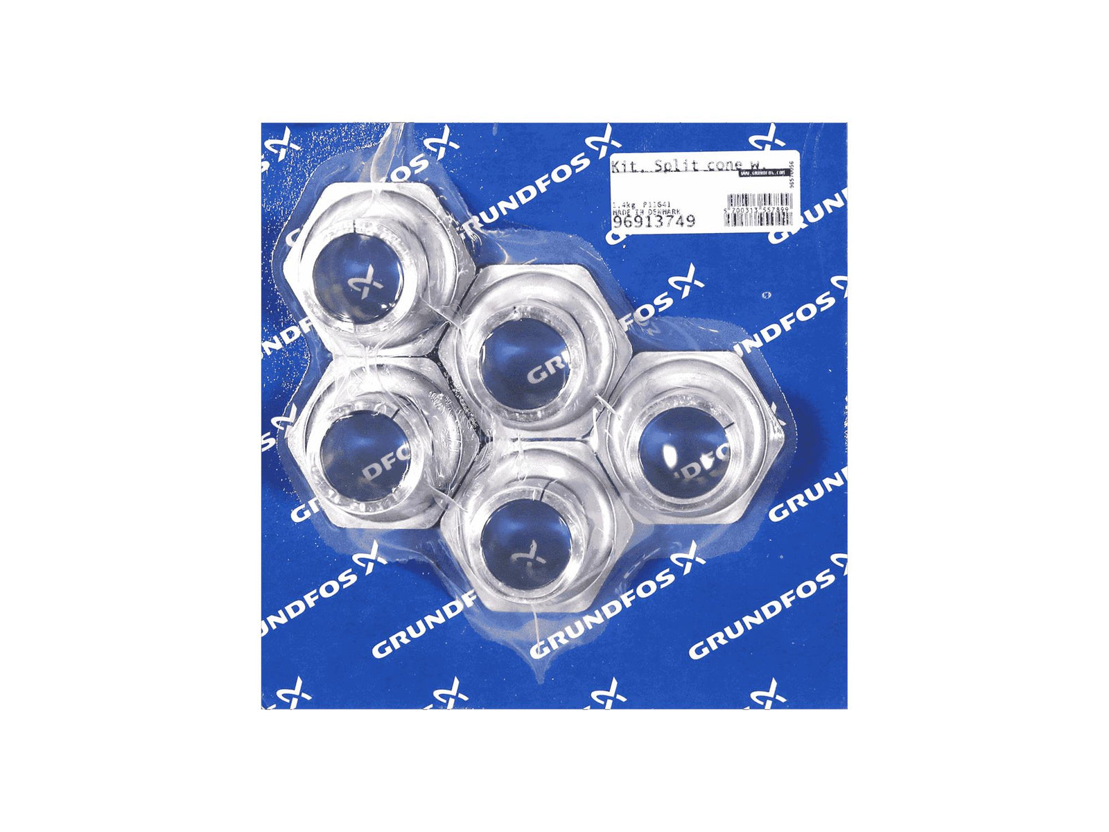 Grundfos 96913749, Split Cone Kit with Nut 5 Piece