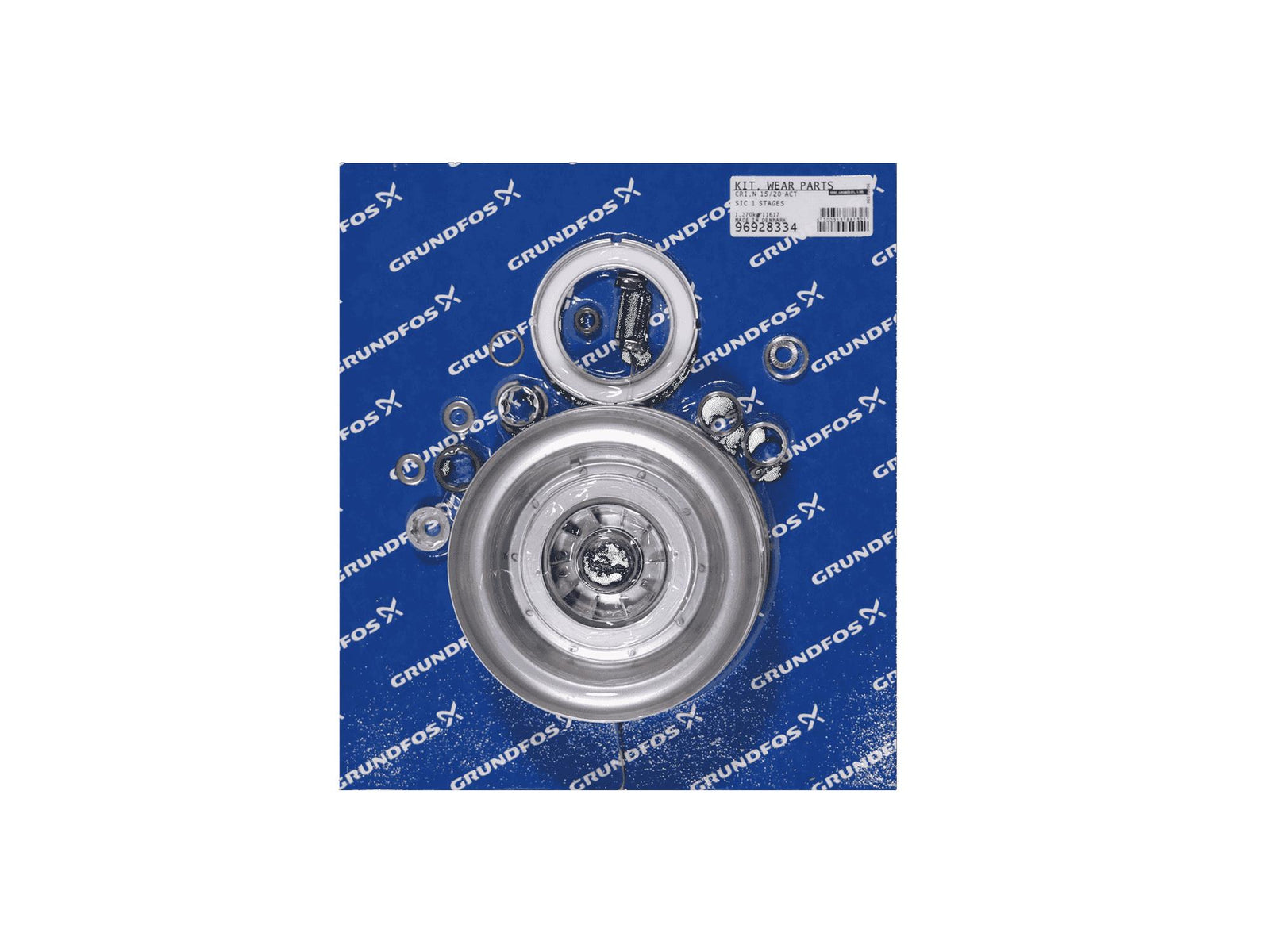 Grundfos 96928334, Wear Parts Kit for CRI/N15/20 1 st (SIC)