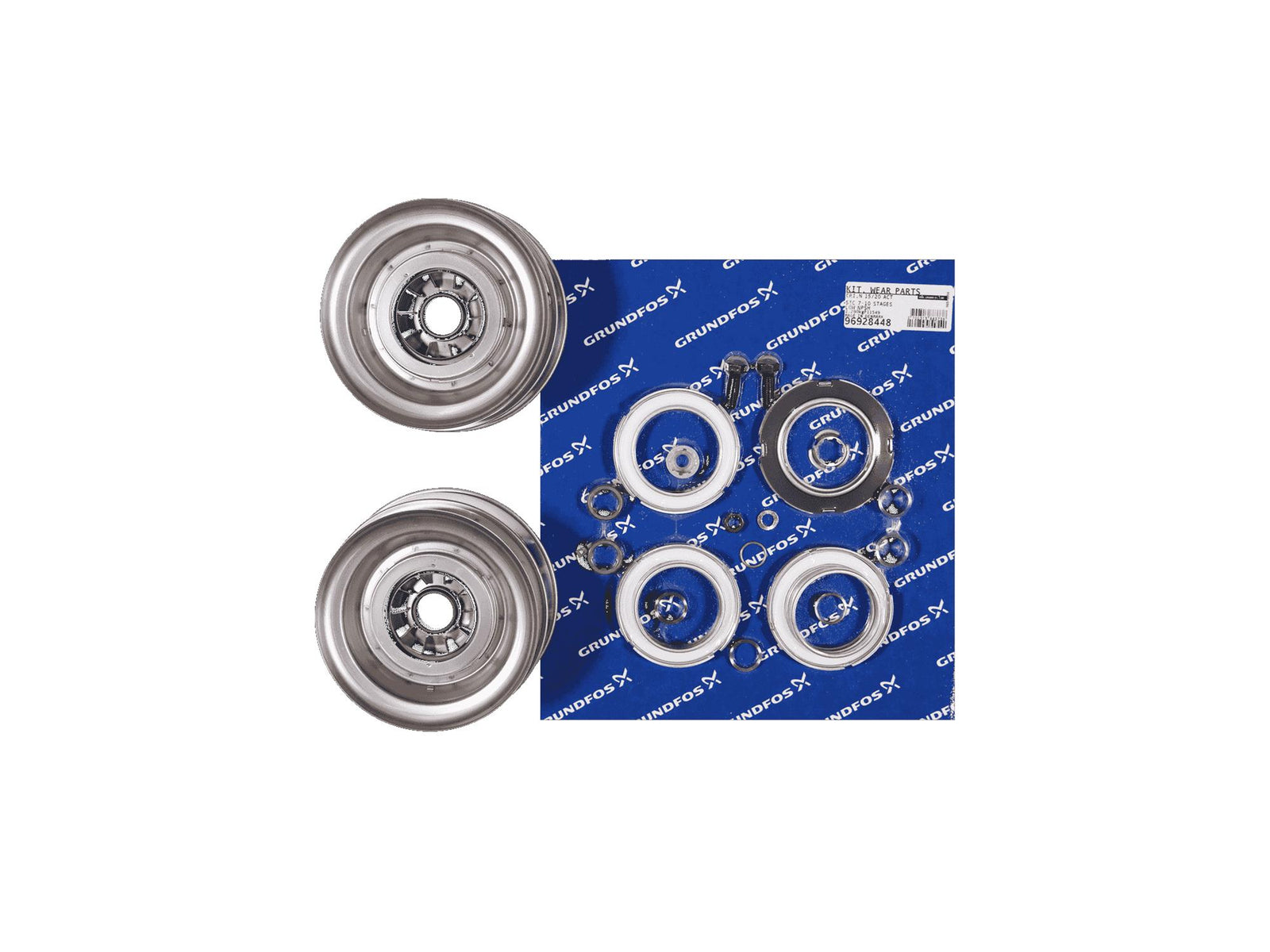 Grundfos 96928448, Wear Parts Kit for CRI/N15/20 7-10st (SIC)