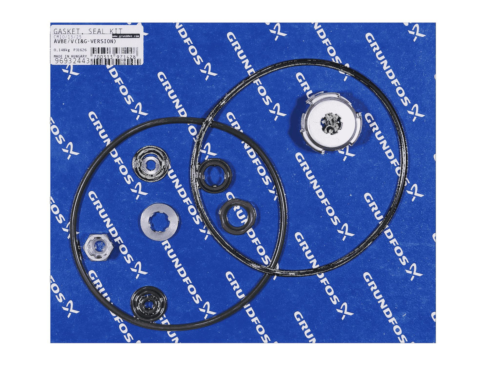 Grundfos 96932443, Seal Kit for CM10/15/25-AVBE/V I&G Version