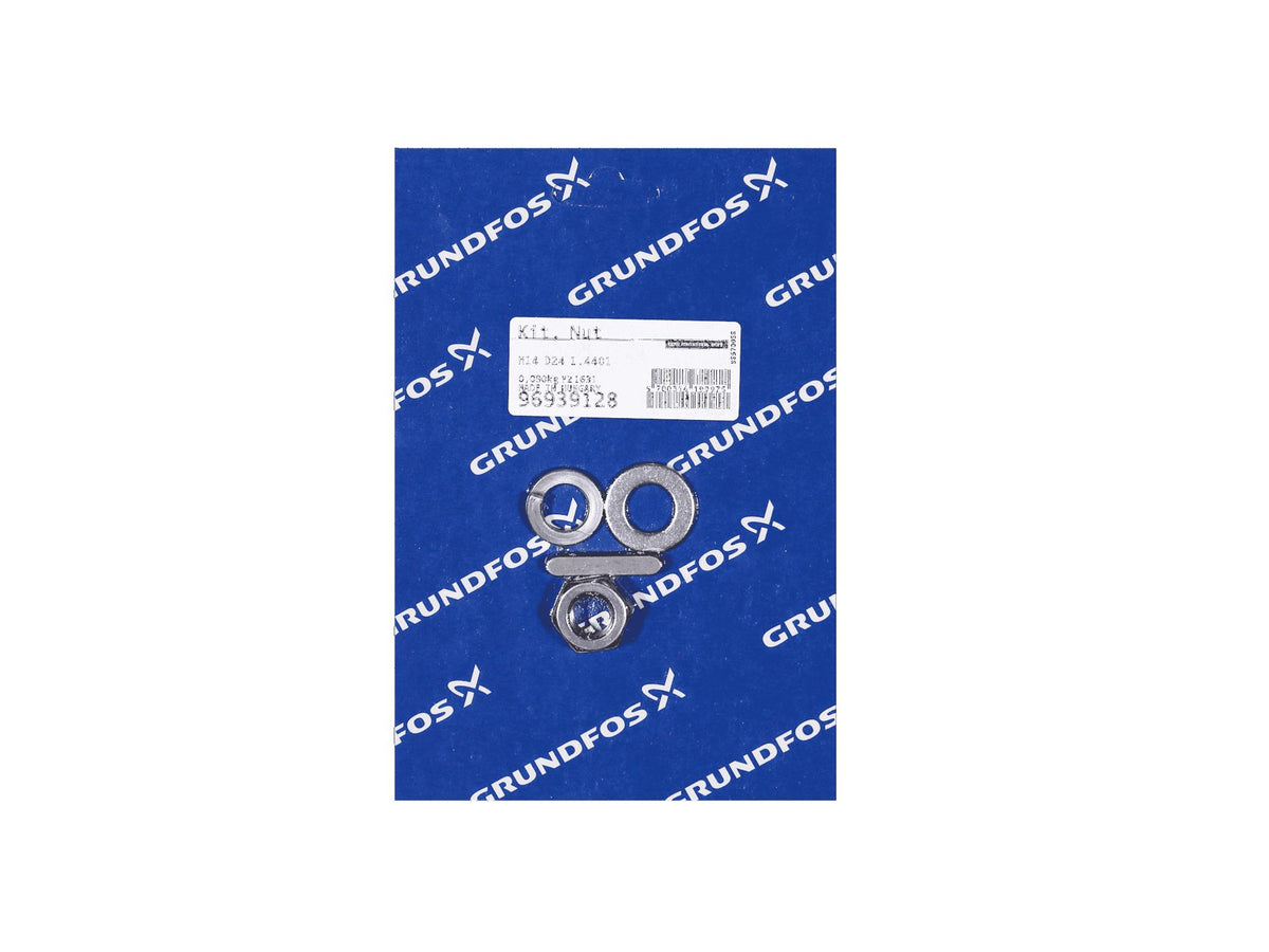 Grundfos 96939128, Nut Kit M14 D24 1.4401