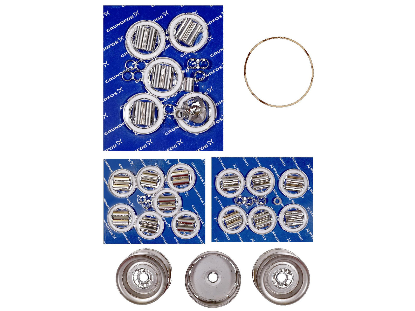 Grundfos 97689487, Wear Parts Kit MTR 15/20 18-21 Stages
