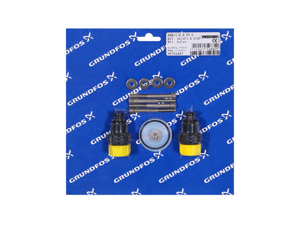 Grundfos 97751427, Valve Diaphragm Kit SD-S-PP/E/C1