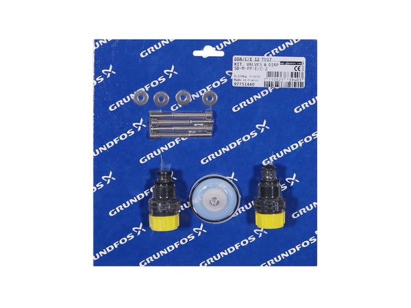 Grundfos 97751440, Valve and Diaphragm Kit SD-M-PP/E/C-2