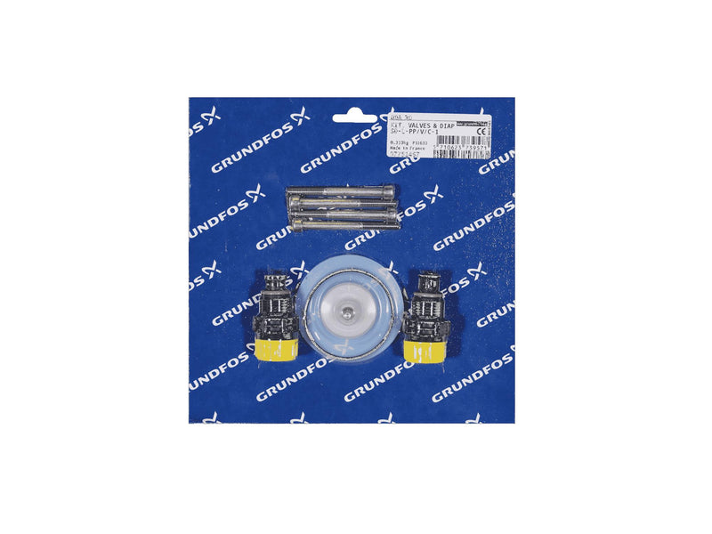 Grundfos 97751467, Valve and Diaphragm Kit SD-L-PP/V/C-1