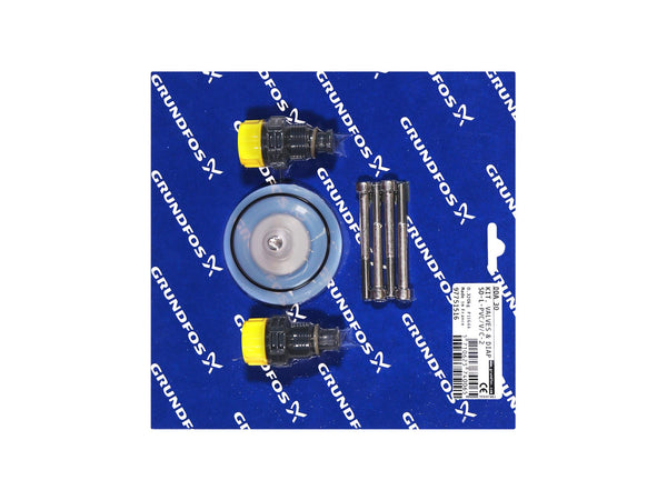 Grundfos 97751516, Valve and Diaphragm Kit SD-L-PVC/V/C-2